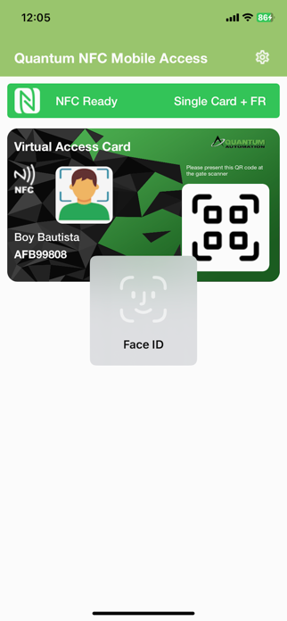 QA-NFCMobileAccess Screenshot 6 of 10