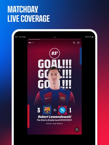 FC Barcelona Official Appのおすすめ画像4