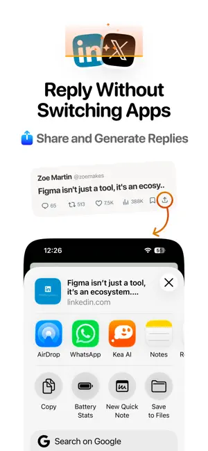 Kea AI: Social Media Assistant screenshot 2