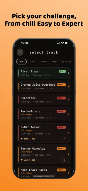 KeyDance: Type to the Beat screenshot 2