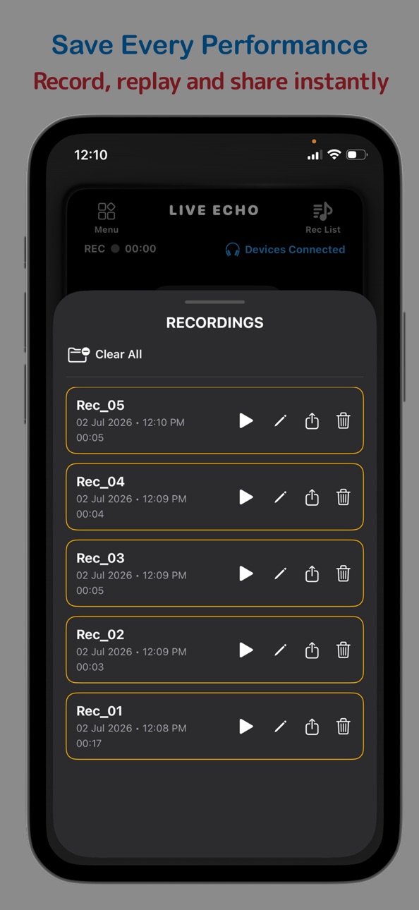 iPhone screenshot