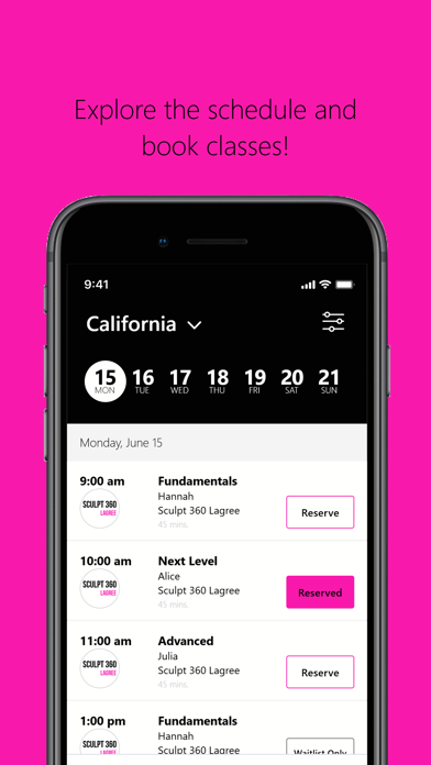 Sculpt 360 Lagree iPhone screenshot 3 - Health & Fitness app
