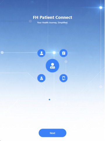 FH Patient Connect iPad screenshot