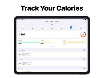 MewCal - AI Calorie Counter iPad screenshot