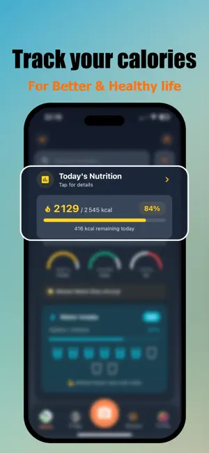 Cookyfai - calorie Tracker screenshot 1