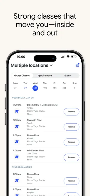 Bloom Yoga Nola screenshot 3