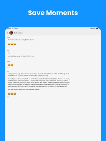TextStory - Story Maker iPad screenshot