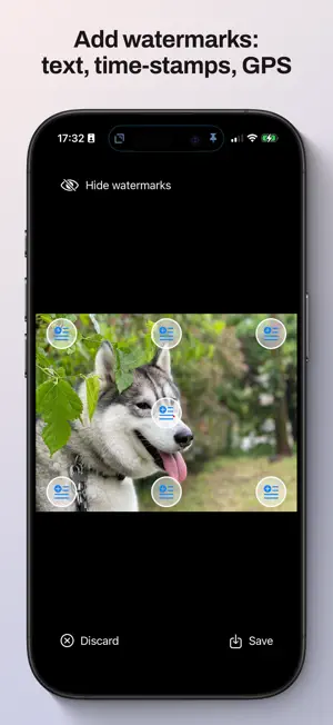 MarkCam: timestamp & watermark screenshot 1