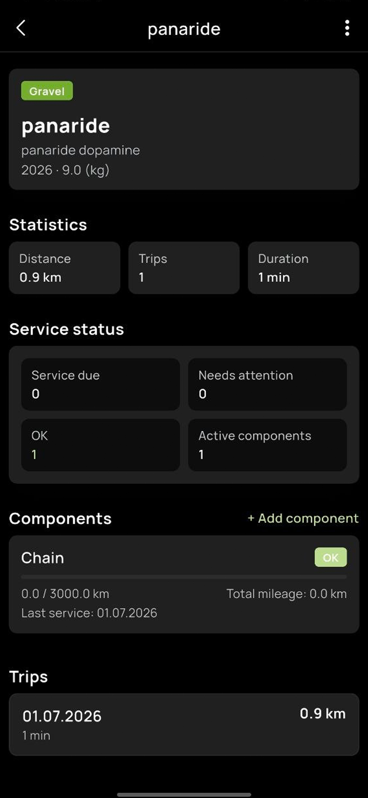 Panaride - GPS cycling tracker screenshot 5