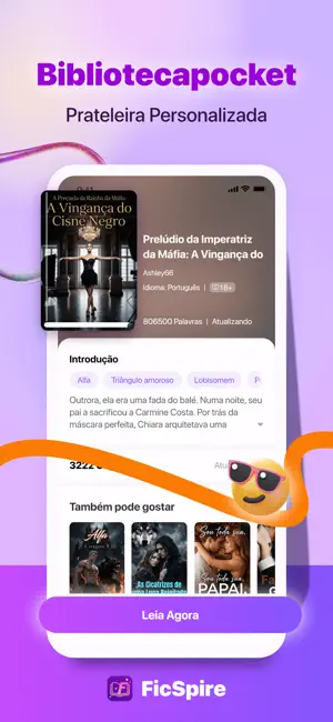FicSpire - Romances Seriados iPhone screenshot 3