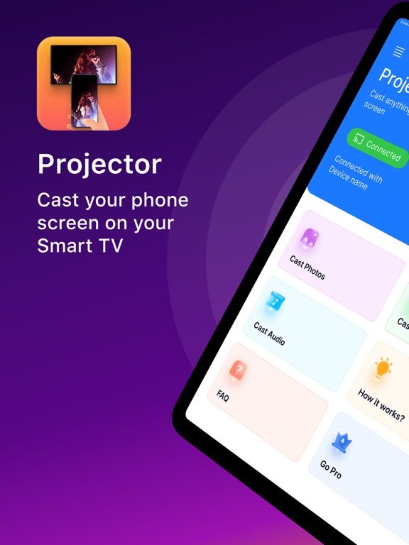 Projector: Mirror, Air TV Cast