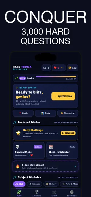 Hard Trivia Questions Answers screenshot 1