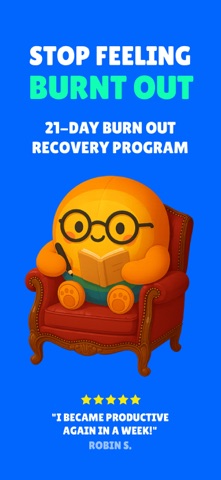 Happy Me : Burnout Recovery AI screenshot