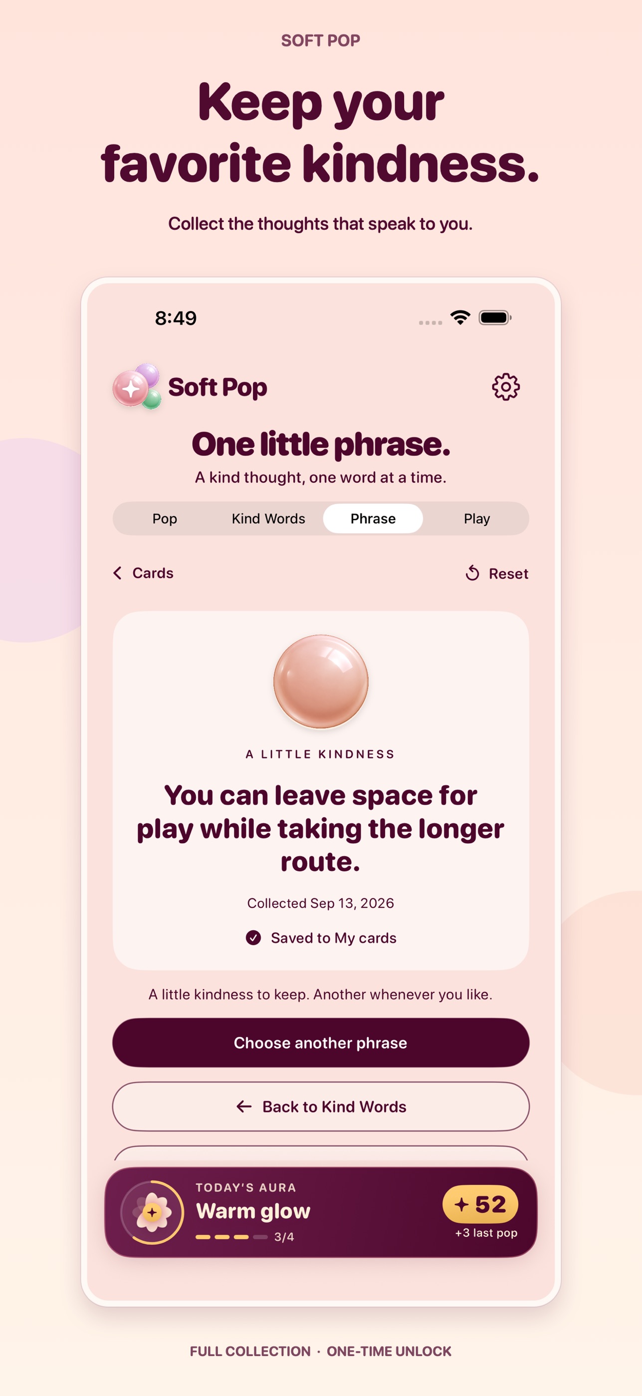 Screenshot 4 of Soft Pop: Bubble Affirmations