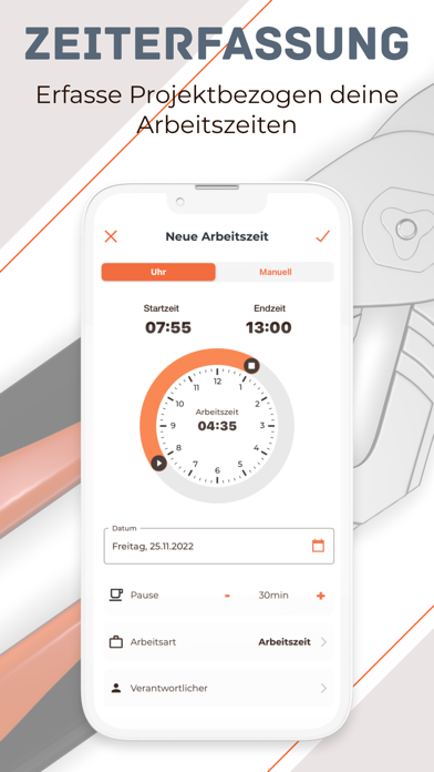 Screenshot #2 pour Craftnote - Handwerker App