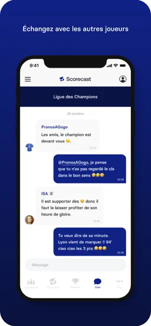 Scorecast Classique iPhone screenshot 3