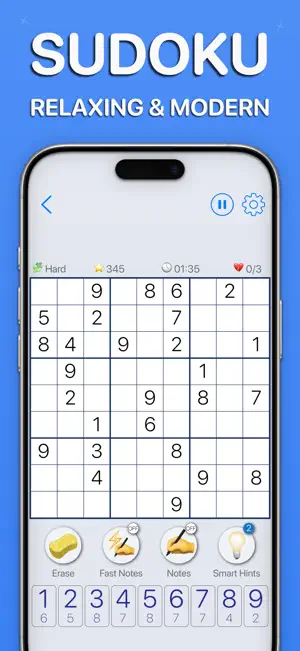 Sudoku No Pop-up Ads screenshot 1