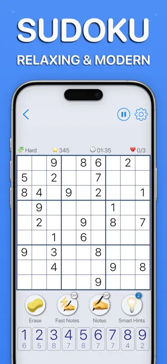 Sudoku No Pop-up Ads screenshot 1
