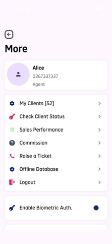 Hollard Purple App screenshot