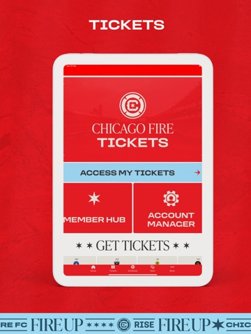 Chicago Fire FC iPad screenshot