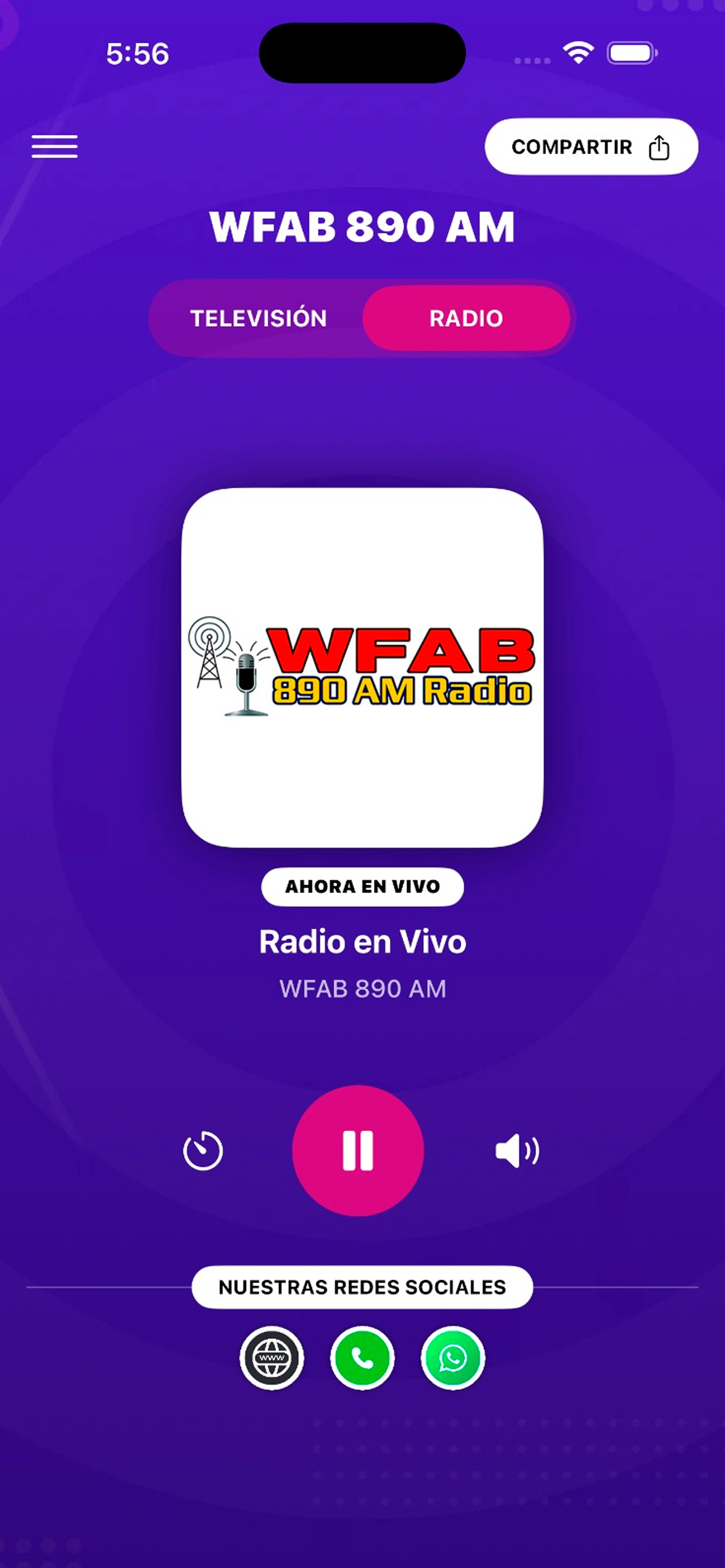 WFAB 890 AM screenshot 3