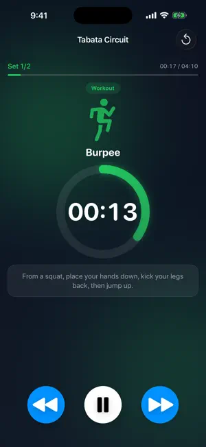 TimerFit: Interval Timer screenshot 2