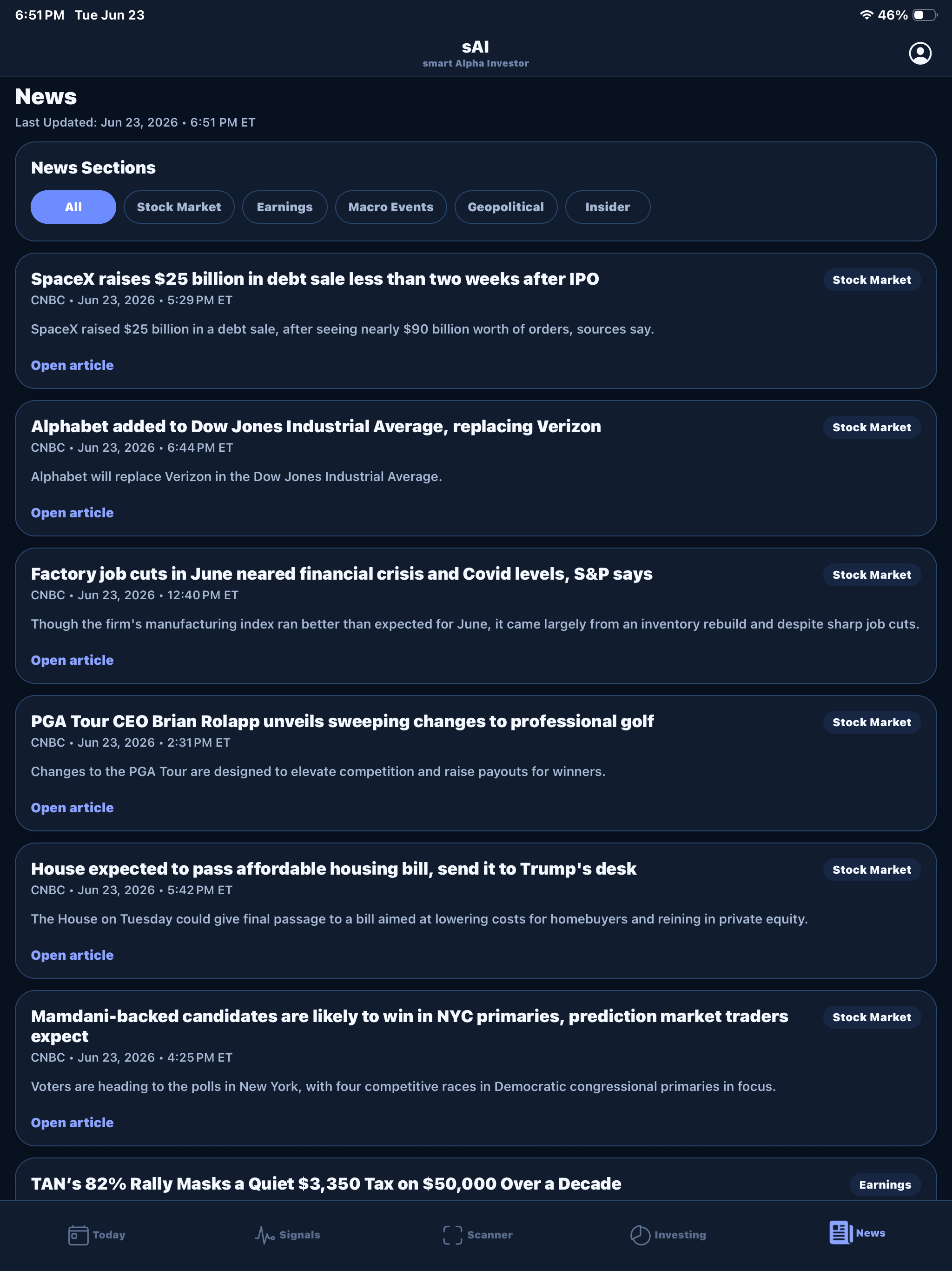 smart Alpha Investor screenshot 16