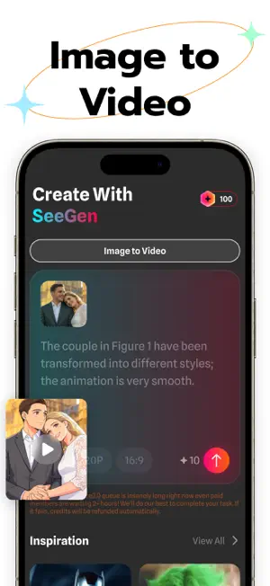 SeeGen: AI Video Generator screenshot 1