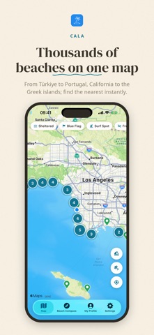 Cala: Beach & Cove Finder — скриншот 1