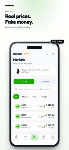 Stockedin iPhone screenshot