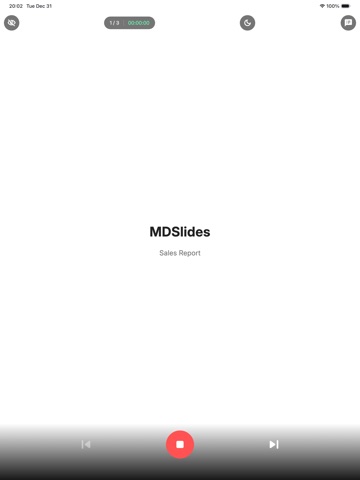MD Slides iPad screenshot