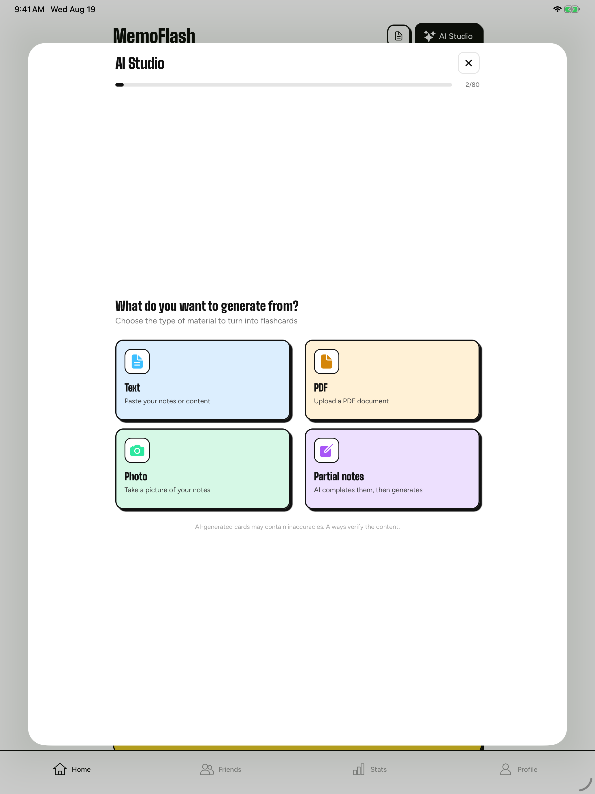MemoFlash Study Cards screenshot 8