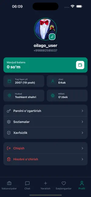 OilaGo.uz screenshot 2