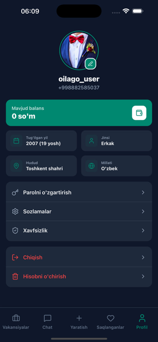 OilaGo.uz Screenshot 2 of 4