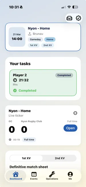 GC Rugby screenshot 1