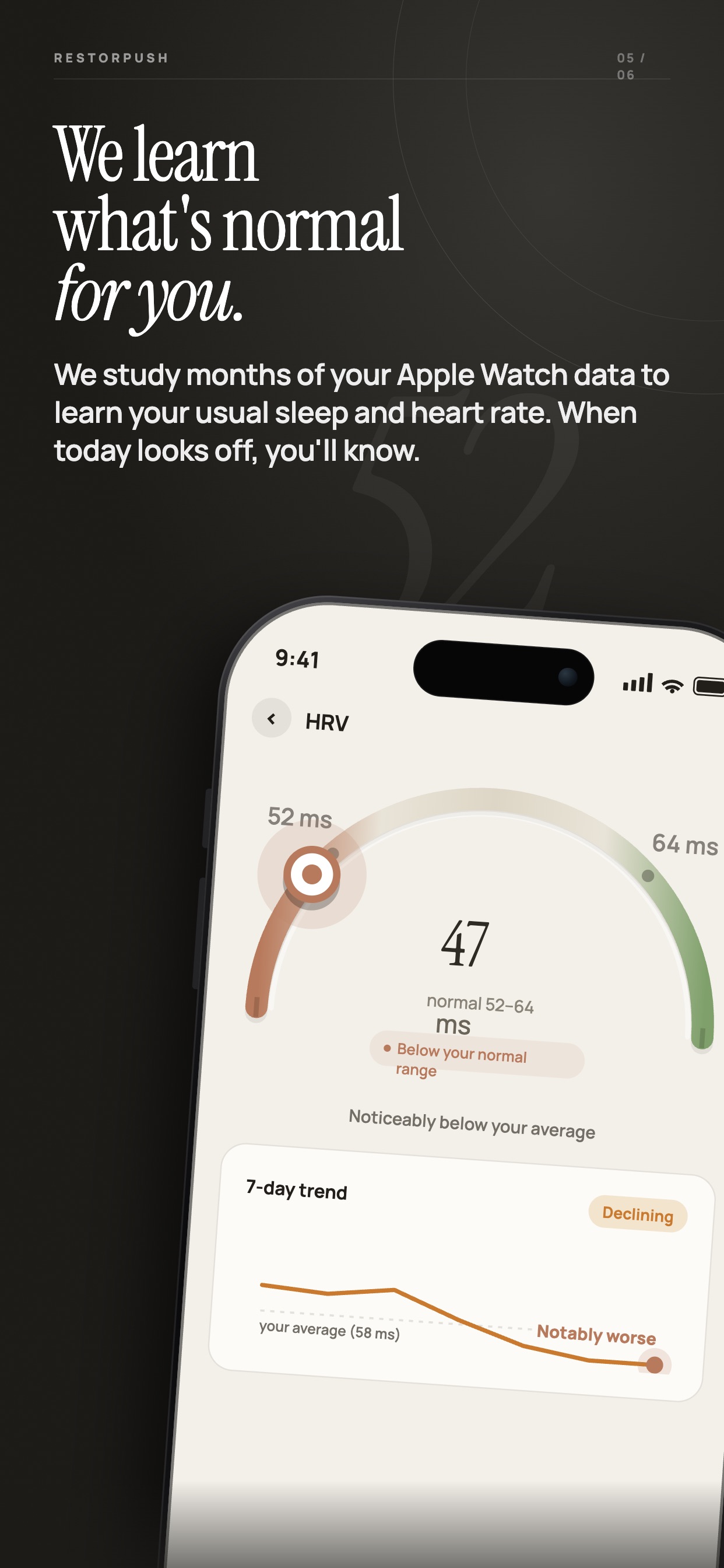 Screenshot 5 of Workout Recovery: RestOrPush