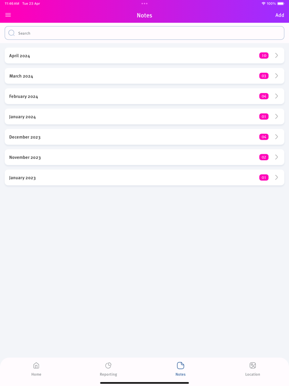 Skulicity Mobile iPad screenshot 3 - Productivity app
