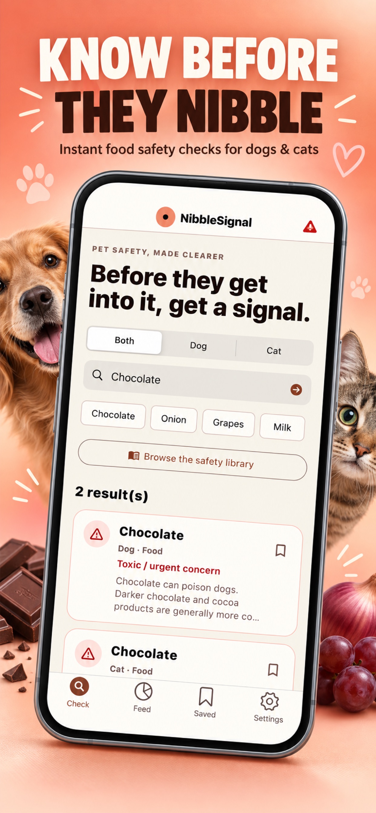 Screenshot 1 of NibbleSignal