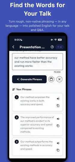 Capture d'écran de Yuchang: Academic English sur iPhone 2
