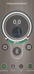 Harvic scooter screenshot