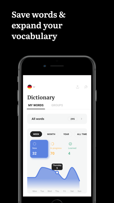 Linga: Read & Learn Languages iPhone screenshot 5 - Education app