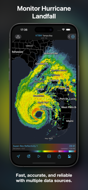 RadarScope Screenshot
