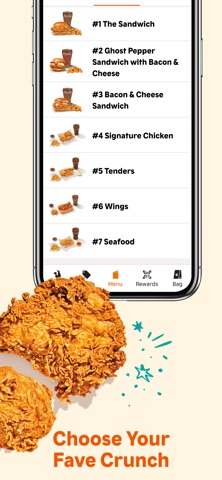 Popeyes® iPhone screenshot