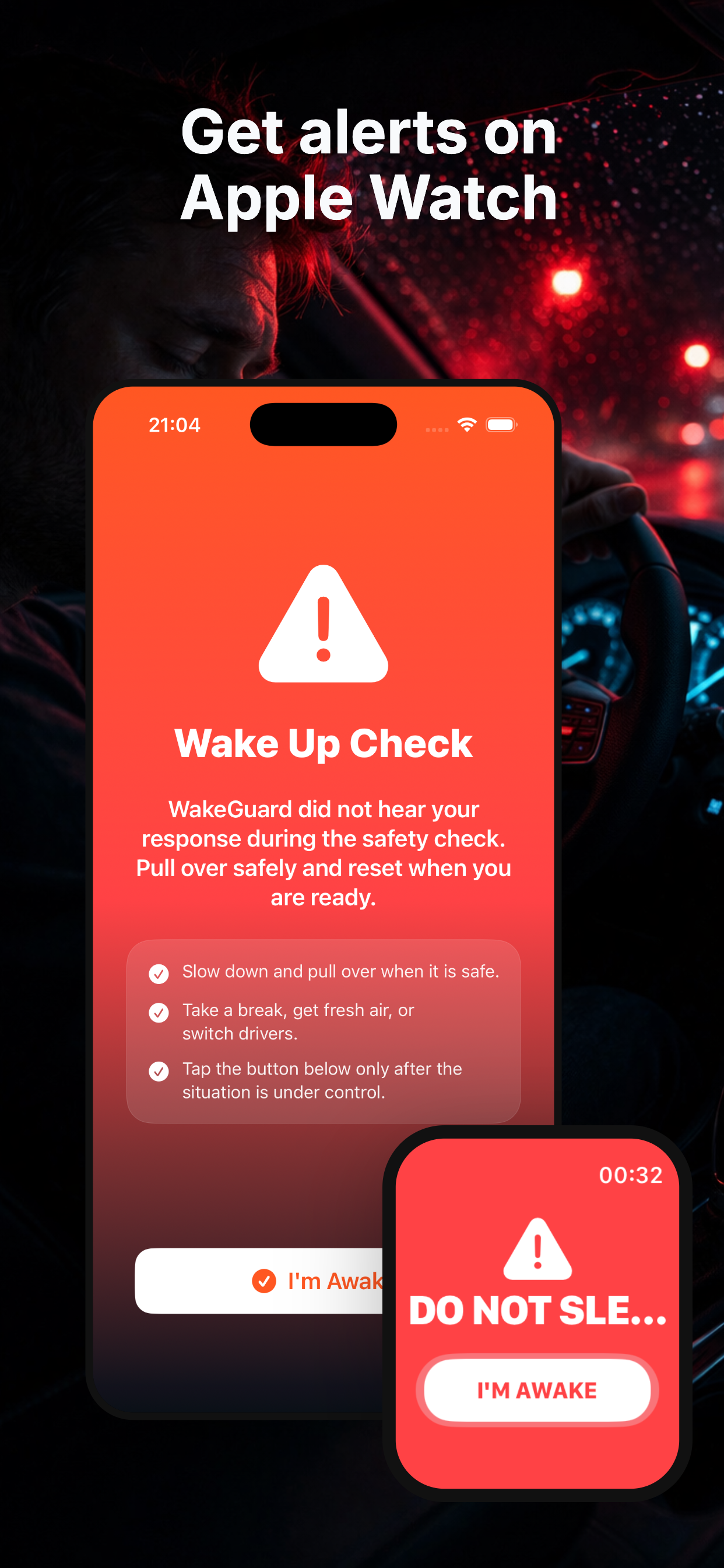 WakeGuard: Drowsiness Alert