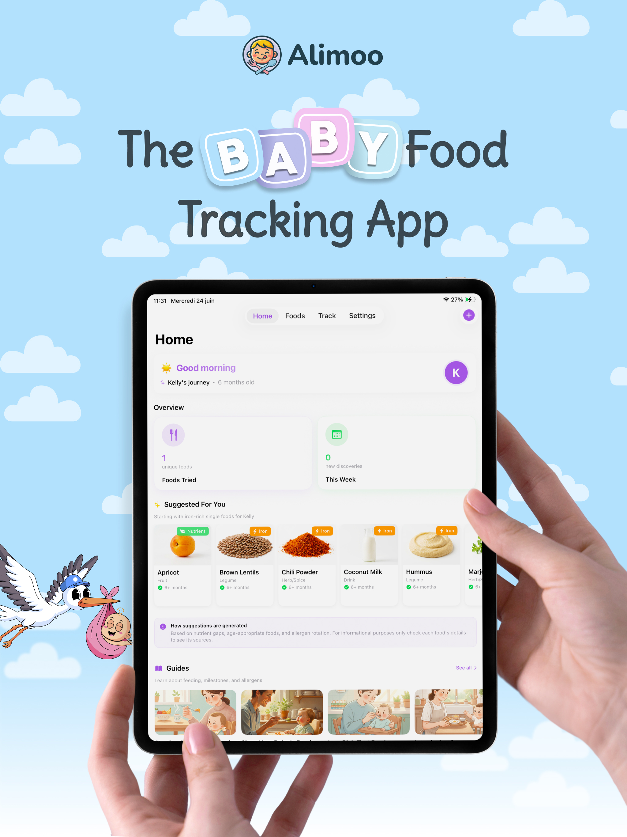 Alimoo: Baby Food Guide