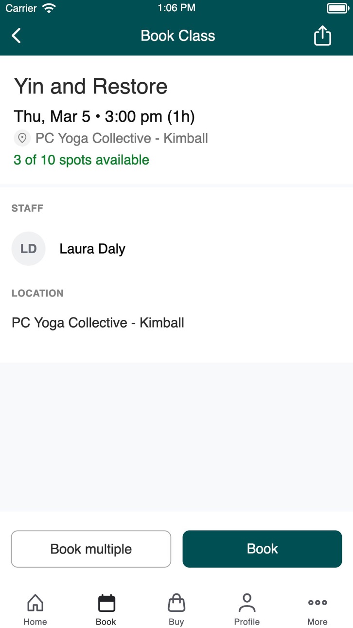 iPhone screenshot