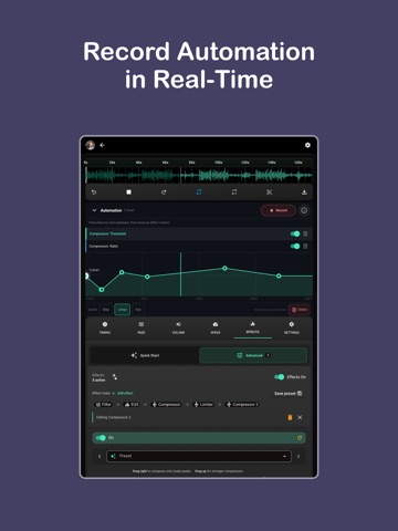 Audio Lab: Audio Editor iPad screenshot
