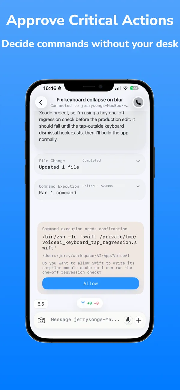 #3. Octopus : Codex Code App (iOS) Ved: VelocAI LTD
