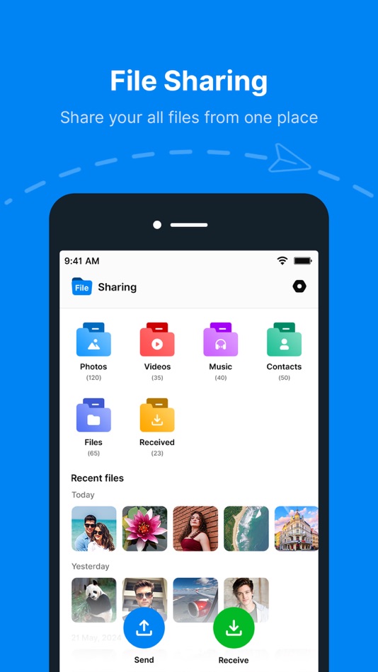 #1. ShareMe - All File Sharing (iOS) 由: Abhijith Jishankar