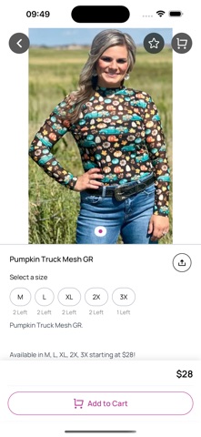 Ginsey Rose Boutique iPhone screenshot